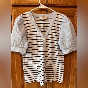 Like new Loft Short Sleeved Blouse - Sz XXSP